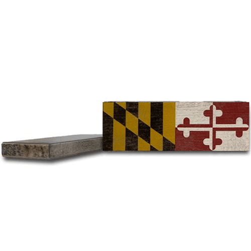 Our wood magnets are a very popular item. For extra holding power the magnet covers the entire back. They measure 6" wide x 2" tall x 1/2" thick. They make the perfect gift for a friend or a great decoration for your own refrigerator.
