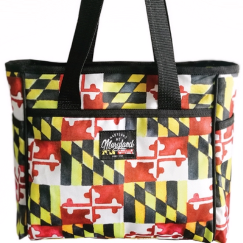 This insulated bag is the perfect size for a sporting event, concert or poolside. Insulated to keep your food and beverages either cold or hot. Great for Teachers and Students.  Size: 9.8″ (L) x 5.1″ (w) x 9.8″ (H).