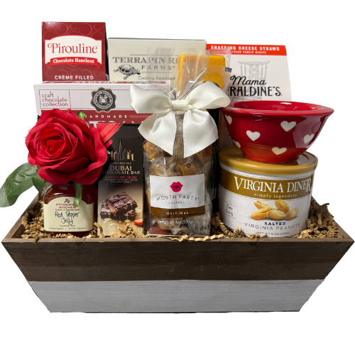 Be Mine Bites Gift Basket