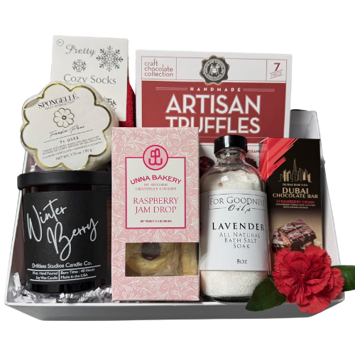 Pamper Your Valentine Gift Basket