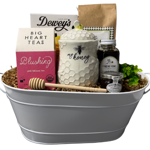 Honey and Harvest Tea Basket